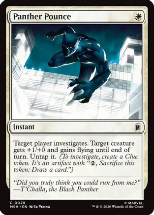 Panther Pounce (MSH - Marvel Super Heroes Foil)