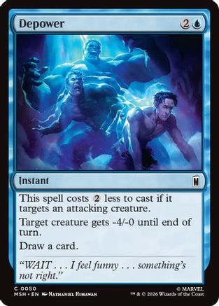 Depower (MSH - Marvel Super Heroes Foil)