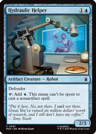 Hydraulic Helper (MSH - Marvel Super Heroes)