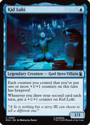 Kid Loki (MSH - Marvel Super Heroes Foil)