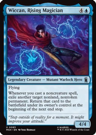 Wiccan, Rising Magician (MSH - Marvel Super Heroes)
