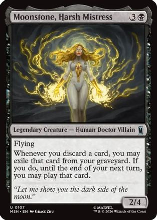 Moonstone, Harsh Mistress (MSH - Marvel Super Heroes Foil)