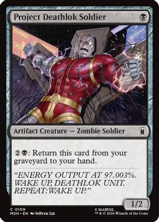 Project Deathlok Soldier (MSH - Marvel Super Heroes)