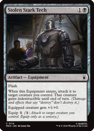 Stolen Stark Tech (MSH - Marvel Super Heroes)