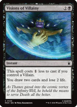 Visions of Villainy (MSH - Marvel Super Heroes)