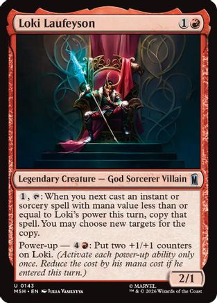 Loki Laufeyson (MSH - Marvel Super Heroes Foil)