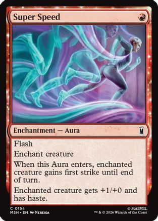 Super Speed (MSH - Marvel Super Heroes Foil)