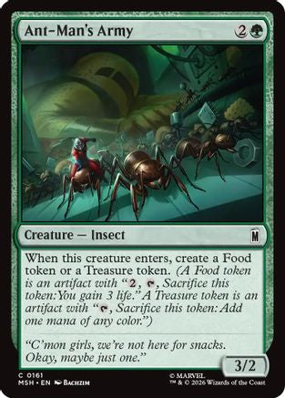 Ant-Man's Army (MSH - Marvel Super Heroes Foil)
