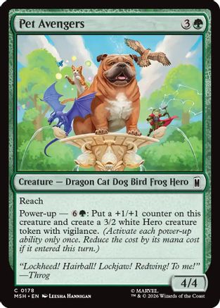 Pet Avengers (MSH - Marvel Super Heroes)