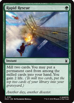 Rapid Rescue (MSH - Marvel Super Heroes Foil)