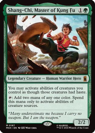 Shang-Chi, Master of Kung Fu (MSH - Marvel Super Heroes)