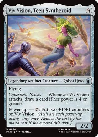 Viv Vision, Teen Synthezoid (MSH - Marvel Super Heroes)