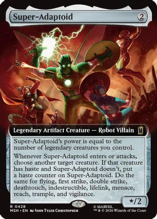 Super-Adaptoid (Extended Art) (MSH - Marvel Super Heroes)