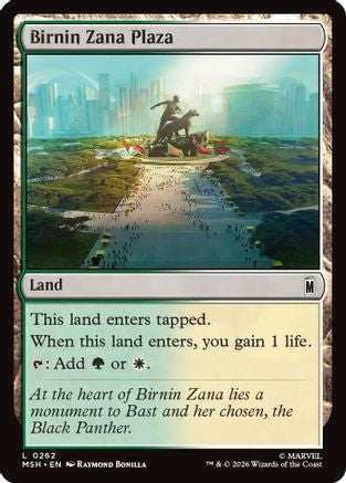 Birnin Zana Plaza (MSH - Marvel Super Heroes)