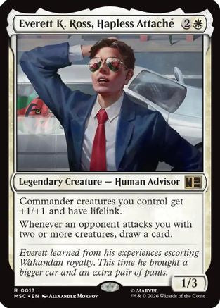 Everett K. Ross, Hapless Attache (MSC - Commander: Marvel Super Heroes)