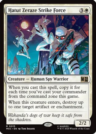 Hatut Zeraze Strike Force (MSC - Commander: Marvel Super Heroes)
