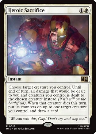 Heroic Sacrifice (MSC - Commander: Marvel Super Heroes)
