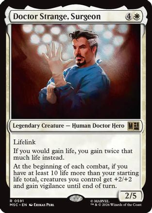 Doctor Strange, Surgeon (MSC - Commander: Marvel Super Heroes Foil)