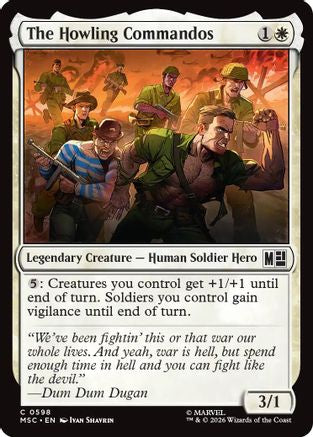 The Howling Commandos (MSC - Commander: Marvel Super Heroes)