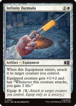 Infinity Formula (MSC - Commander: Marvel Super Heroes Foil)