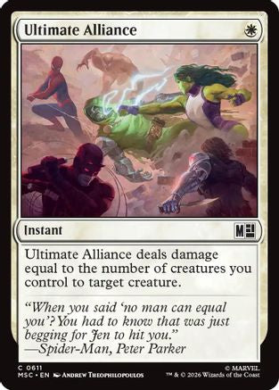 Ultimate Alliance (MSC - Commander: Marvel Super Heroes)