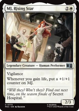 MJ, Rising Star (MSC - Commander: Marvel Super Heroes)