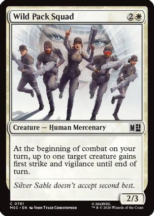 Wild Pack Squad (MSC - Commander: Marvel Super Heroes)