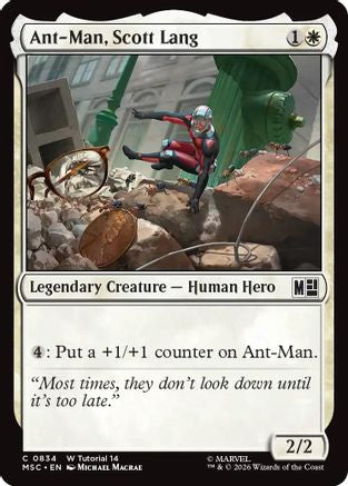 Ant-Man, Scott Lang (MSC - Commander: Marvel Super Heroes)