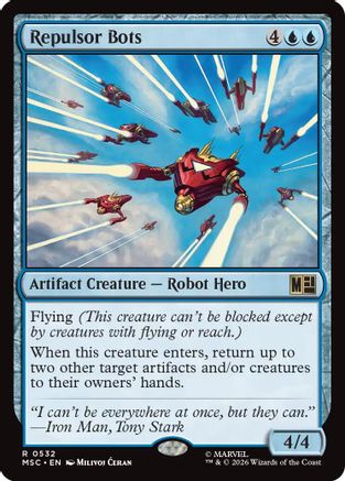 Repulsor Bots (MSC - Commander: Marvel Super Heroes)