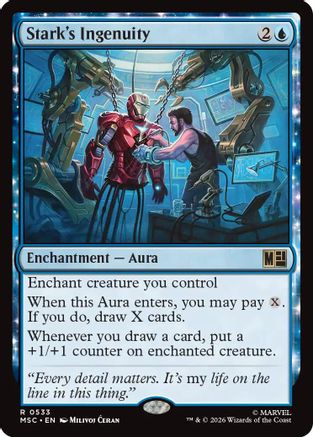 Stark's Ingenuity (MSC - Commander: Marvel Super Heroes Foil)
