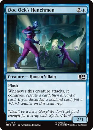 Doc Ock's Henchmen (MSC - Commander: Marvel Super Heroes Foil)