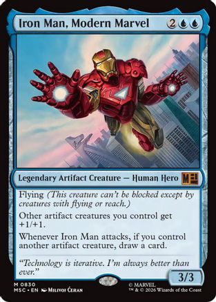 Iron Man, Modern Marvel (MSC - Commander: Marvel Super Heroes)