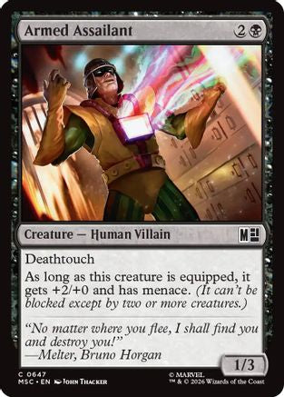 Armed Assailant (MSC - Commander: Marvel Super Heroes)