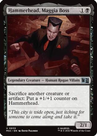 Hammerhead, Maggia Boss (MSC - Commander: Marvel Super Heroes)