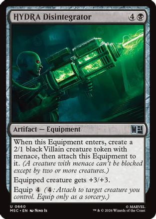 HYDRA Disintegrator (MSC - Commander: Marvel Super Heroes Foil)