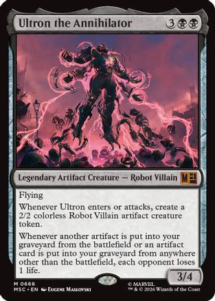 Ultron the Annihilator (MSC - Commander: Marvel Super Heroes)