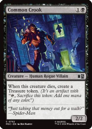 Common Crook (MSC - Commander: Marvel Super Heroes)