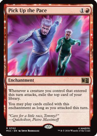Pick Up the Pace (MSC - Commander: Marvel Super Heroes)