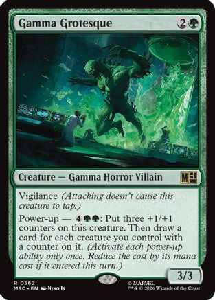 Gamma Grotesque (MSC - Commander: Marvel Super Heroes)