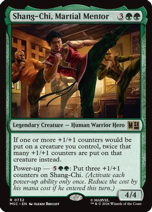 Shang-Chi, Martial Mentor (MSC - Commander: Marvel Super Heroes Foil)