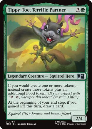 Tippy-Toe, Terrific Partner (MSC - Commander: Marvel Super Heroes)