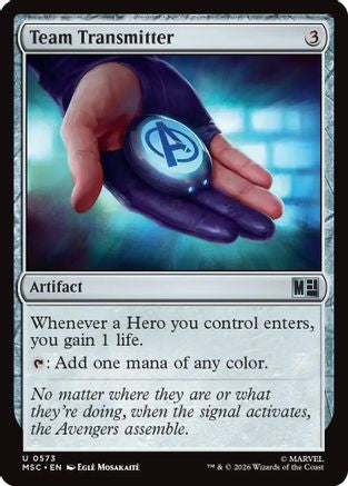 Team Transmitter (MSC - Commander: Marvel Super Heroes)