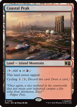 Coastal Peak (MSC - Commander: Marvel Super Heroes)