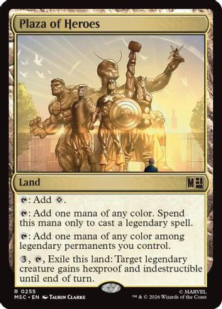 Plaza of Heroes (MSC - Commander: Marvel Super Heroes)