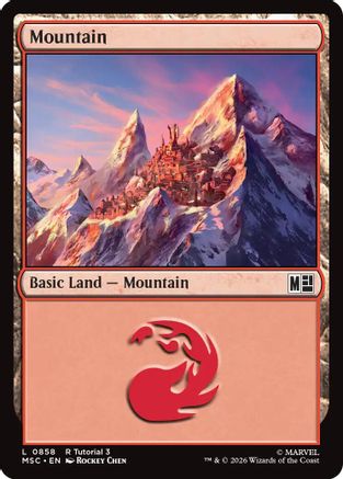Mountain (0858) (MSC - Commander: Marvel Super Heroes)