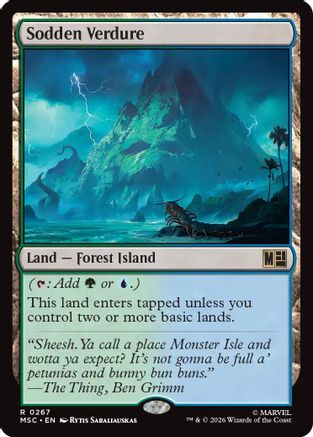 Sodden Verdure (MSC - Commander: Marvel Super Heroes)