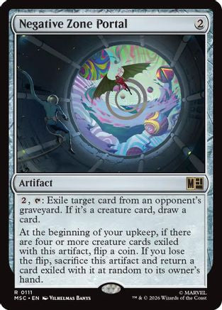Negative Zone Portal (MSC - Commander: Marvel Super Heroes)