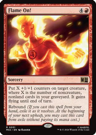 Flame On! (MSC - Commander: Marvel Super Heroes)