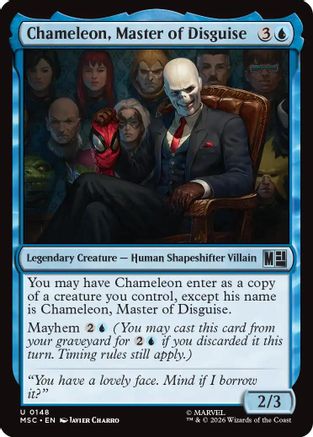 Chameleon, Master of Disguise (MSC - Commander: Marvel Super Heroes)