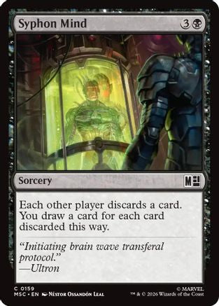 Syphon Mind (MSC - Commander: Marvel Super Heroes)